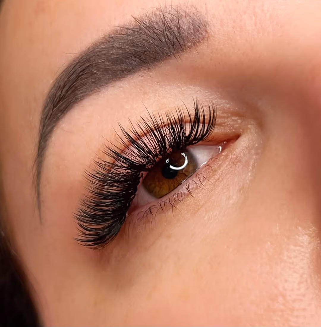 Classic eyelash extensions results at Sugaring NYC McKinney TX