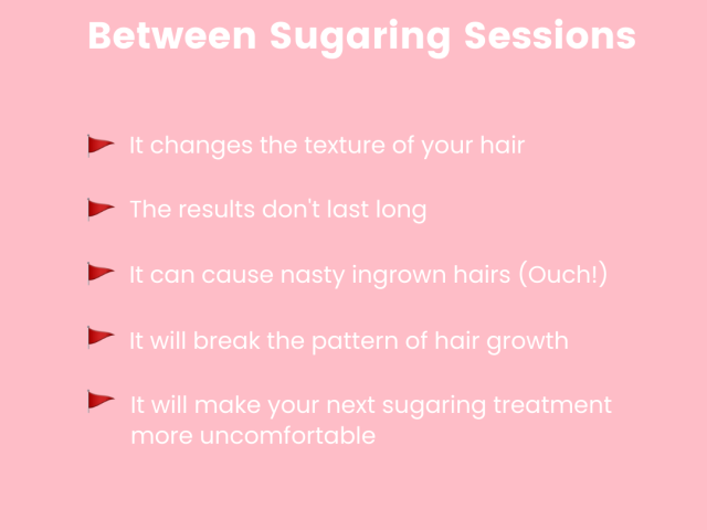 This Is Why You Should Never Shave In Between Your Sugaring Appointments