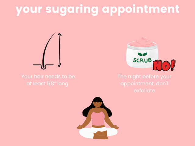 How to prepare for a sugaring session?