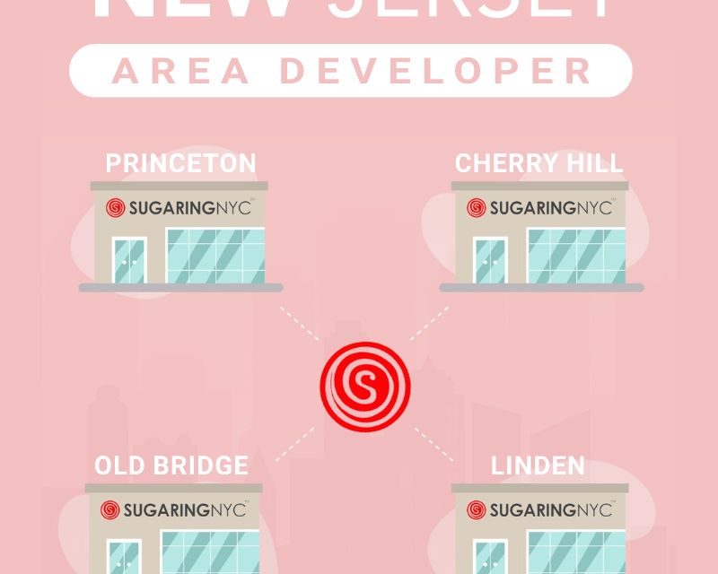 Sugaring NYC Awarded a 4 Unit Area Developer Agreement in New Jersey