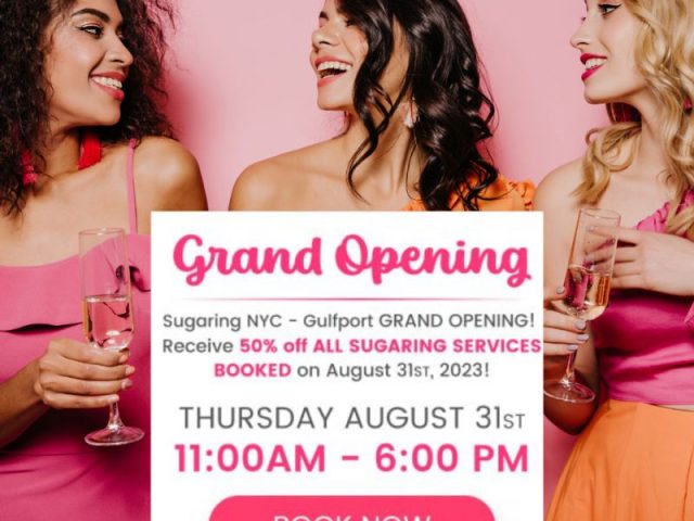 Sugaring NYC Gulfport – Mississippi Opening Soon