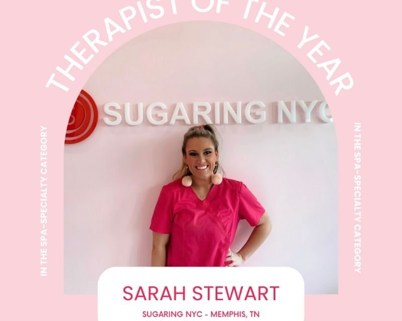 Sweet Victory for Our Sugarista! Sarah Stewart Named ‘Therapist of the Year’ at Innergize 2023