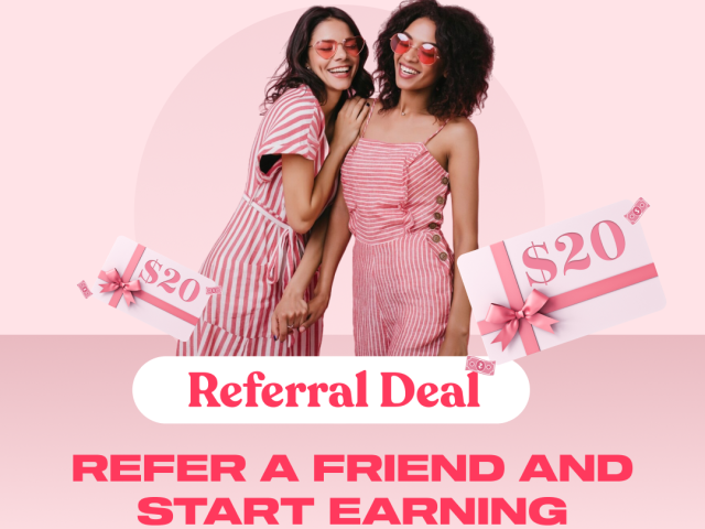 🎉 Refer a Friend. Earn Rewards. Glow Together. ✨